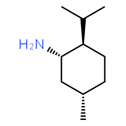 ChemSpider 2D Image | (1S,2R,5S)-2-Isopropyl-5-methylcyclohexanamine | C10H21N