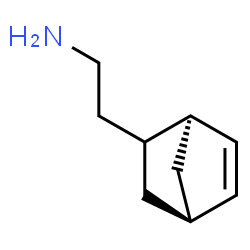 ChemSpider 2D Image | 2-[(1S,4S)-Bicyclo[2.2.1]hept-5-en-2-yl]ethanamine | C9H15N