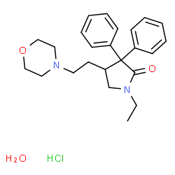 ChemSpider 2D Image | Dopram | C24H33ClN2O3
