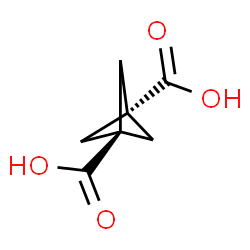 ChemSpider 2D Image | Bicyclo[1.1.1]pentane-1,3-dicarboxylic acid | C7H8O4