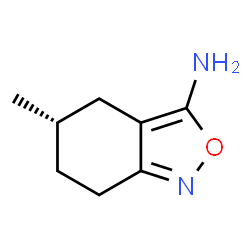 ChemSpider 2D Image | (5S)-5-Methyl-4,5,6,7-tetrahydro-2,1-benzoxazol-3-amine | C8H12N2O