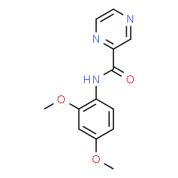 ChemSpider 2D Image | N-(2,4-Dimethoxyphenyl)-2-pyrazinecarboxamide | C13H13N3O3
