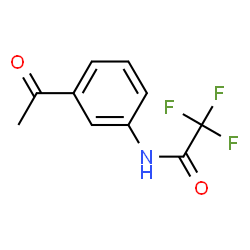 ChemSpider 2D Image | N-(3-Acetylphenyl)-2,2,2-trifluoroacetamide | C10H8F3NO2