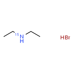 ChemSpider 2D Image | N-Ethylethan(~15~N)amine hydrobromide (1:1) | C4H12Br15N