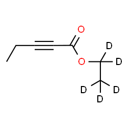 ChemSpider 2D Image | (~2~H_5_)Ethyl 2-pentynoate | C7H5D5O2
