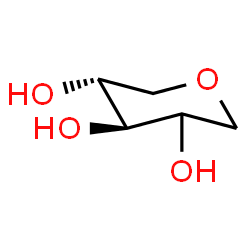 ChemSpider 2D Image | (2xi)-1,5-Anhydro-D-threo-pentitol | C5H10O4