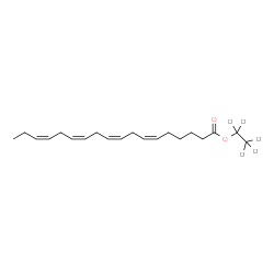 ChemSpider 2D Image | (~2~H_5_)Ethyl (6Z,9Z,12Z,15Z)-6,9,12,15-octadecatetraenoate | C20H27D5O2