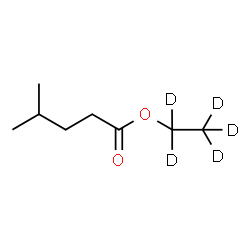 ChemSpider 2D Image | (~2~H_5_)Ethyl 4-methylpentanoate | C8H11D5O2