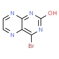 ChemSpider 2D Image | 4-Bromo-2-pteridinol | C6H3BrN4O