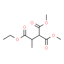 ChemSpider 2D Image | 2-Ethyl 1,1-dimethyl 1,1,2-propanetricarboxylate | C10H16O6
