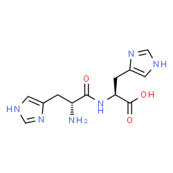 ChemSpider 2D Image | D-Histidyl-L-histidine | C12H16N6O3