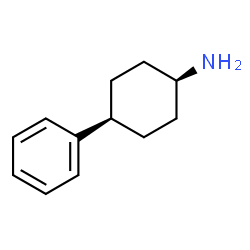ChemSpider 2D Image | cis-4-Phenylcyclohexanamine | C12H17N