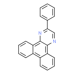 ChemSpider 2D Image | 2-phenyl-1,4-diazatriphenylene | C22H14N2