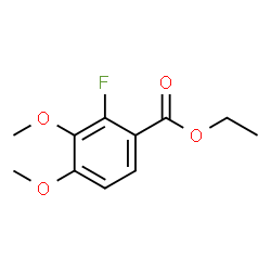 ChemSpider 2D Image | Ethyl 2-fluoro-3,4-dimethoxybenzoate | C11H13FO4