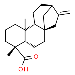 ChemSpider 2D Image | (5beta,8alpha,9beta,10xi,13alpha)-Kaur-16-en-18-oic acid | C20H30O2