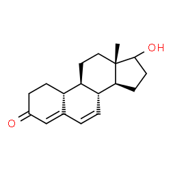 ChemSpider 2D Image | 17-Hydroxyestra-4,6-dien-3-one | C18H24O2