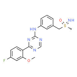 ChemSpider 2D Image | atuveciclib | C18H18FN5O2S