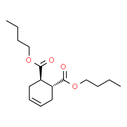 ChemSpider 2D Image | trans-dibutyl 4-cyclohexene-1,2-dicarboxylate | C16H26O4