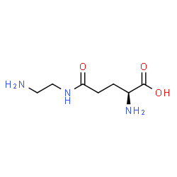 ChemSpider 2D Image | N-(2-Aminoethyl)-L-glutamine | C7H15N3O3