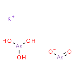 ChemSpider 2D Image | potassium arsenite | H3As2KO5