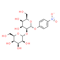 ChemSpider 2D Image | 4-Nitrophenyl 2-O-alpha-D-talopyranosyl-alpha-D-talopyranoside | C18H25NO13