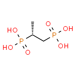 ChemSpider 2D Image | (2R)-1,2-Propanediylbis(phosphonic acid) | C3H10O6P2