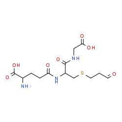 ChemSpider 2D Image | gamma-Glutamyl-S-(3-oxopropyl)cysteinylglycine | C13H21N3O7S