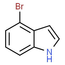 ChemSpider 2D图像| 4-溴吲哚| C8H6BrN