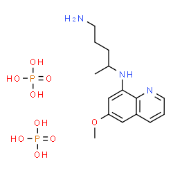 ChemSpider 2D Image | Primaquine phosphate | C15H27N3O9P2
