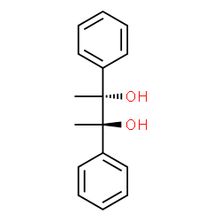 ChemSpider 2D Image | (2R,3R)-2,3-Diphenyl-2,3-butanediol | C16H18O2