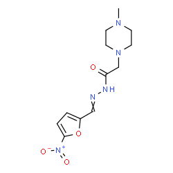 ChemSpider 2D Image | nifurpipone | C12H17N5O4