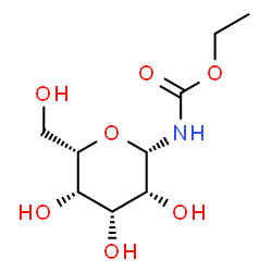 ChemSpider 2D Image | N-(Ethoxycarbonyl)-beta-L-talopyranosylamine | C9H17NO7