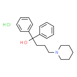 ChemSpider 2D Image | Difenidol | C21H28ClNO