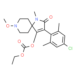 ChemSpider 2D Image | spiropidion (prov) | C21H27ClN2O5