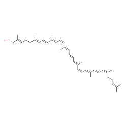 ChemSpider 2D Image | (5'cis,11cis,11'cis)-psi,psi-Caroten-16-ol | C40H56O