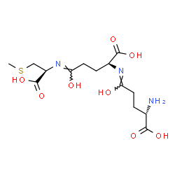 ChemSpider 2D Image | (2S,5Z)-2-Amino-5-{[(1S,4Z)-1-carboxy-4-{[(1S)-1-carboxy-2-(methylsulfanyl)ethyl]imino}-4-hydroxybutyl]imino}-5-hydroxypentanoic acid (non-preferred name) | C14H23N3O8S