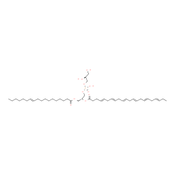 ChemSpider 2D Image | (7E,21R,27S)-24,27,28-Trihydroxy-24-oxido-18-oxo-19,23,25-trioxa-24lambda~5~-phosphaoctacos-7-en-21-yl (4E,7E,10E,13E,16E,19E)-4,7,10,13,16,19-docosahexaenoate | C46H77O10P