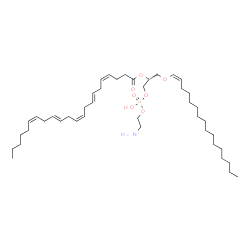 ChemSpider 2D Image | (15Z,19R)-25-Amino-22-hydroxy-22-oxido-17,21,23-trioxa-22lambda~5~-phosphapentacos-15-en-19-yl (4Z,7E,10Z,13E,16Z)-4,7,10,13,16-docosapentaenoate | C43H76NO7P