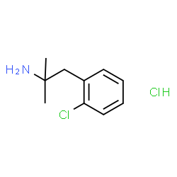 ChemSpider 2D Image | Clortermine hydrochloride | C10H15Cl2N