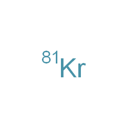 ChemSpider 2D Image | krypton-81 | 81Kr