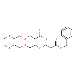 ChemSpider 2D Image | 3-Oxo-1-phenyl-2,6,9,12,15,18-hexaoxahenicosan-21-oic acid | C21H32O9