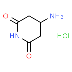 ChemSpider 2D Image | 4-aminopiperidine-2,6-dione hydrochloride | C5H9ClN2O2