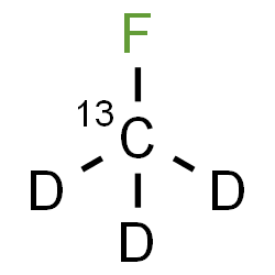 ChemSpider 2D Image | Fluoro(~13~C,~2~H_3_)methane | 13CD3F