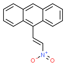 ChemSpider 2D Image | ANTHRACENE, 9-(2-NITROVINYL)- | C16H11NO2