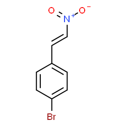 ChemSpider 2D Image | trans-4-Bromo-Î²-nitrostyrene | C8H6BrNO2