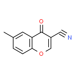 ChemSpider 2D Image | 6-Methylchromone-3-carbonitrile | C11H7NO2