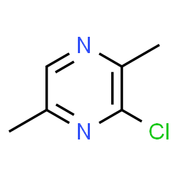 ChemSpider 2D Image | 3-Chloro-2,5-dimethylpyrazine | C6H7ClN2