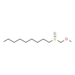 ChemSpider 2D Image | 1-[(Methoxymethyl)sulfinyl]nonane | C11H24O2S