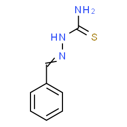 ChemSpider 2D Image | benzaldehyde thiosemicarbazone | C8H9N3S