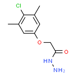 ChemSpider 2D Image | 2-(4-Chloro-3,5-dimethylphenoxy)acetohydrazide | C10H13ClN2O2